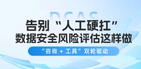 新规落地，你的数据安全风险评估还在靠人工硬扛？